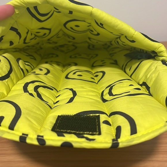 Baggu 13” Laptop Sleeve, Yellow Happy - Picture 3 of 3